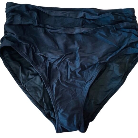 NWOT Holipick black Tummy control swim bottom, Modest high waist size M - Picture 5 of 9